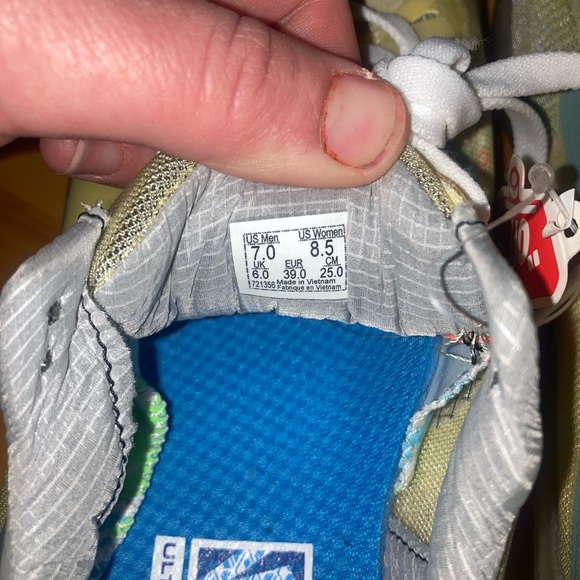 Vans Yellow and Gray Women's Sneakers - Picture 2 of 4